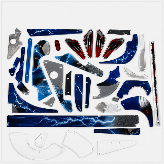 Custom Playfield Plastics Set - Coming Soon